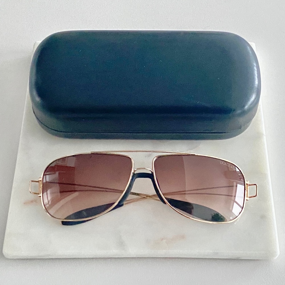Men’s Dolce & Gabbana Gold Aviator Sunglasses